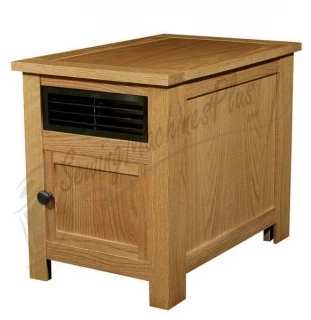 Riccar Summer Breeze Zone Heater & Space Heater with Dial Thermostat - Oak (RSBH-O)