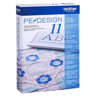 Brother PE-DESIGN 11 Personal Embroidery and Sewing Digitizing Software