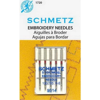 Schmetz Embroidery 5pk sz14/90 BOX10