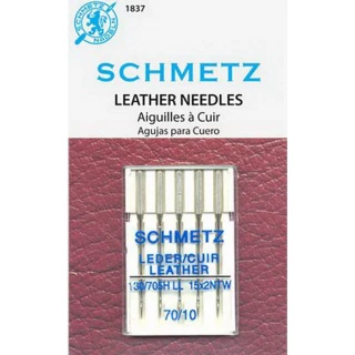 Schmetz Leather 5-pk sz10/70 BOX10