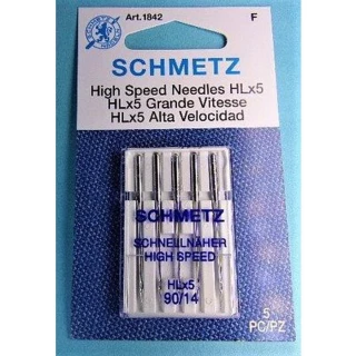 Schmetz HLx5 Quilt sz90/14 5pk BOX10