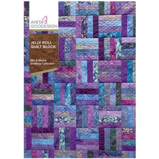 Anita Goodesign Jelly Roll Quilt Blocks 163AGHD