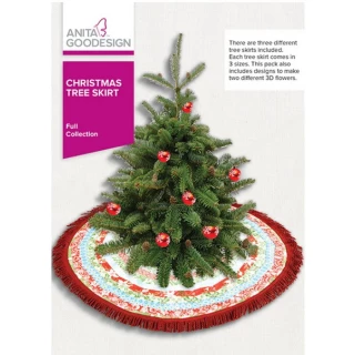 Anita Goodesign Christmas Tree Skirts 170AGHD