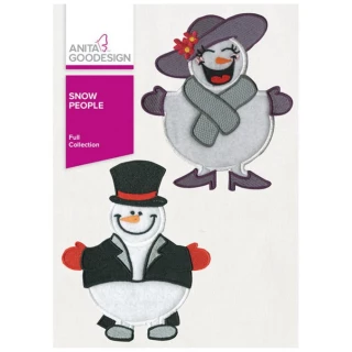 Anita Goodesign Snow People 153AGHD