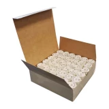 Steady Stitch Prewound Bobbins Style M Cardboard Sides White 144pcs/box