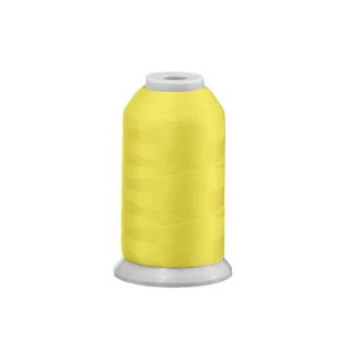 Exquisite Polyester Embroidery Thread - 604 Pale Yellow 1000M Spool