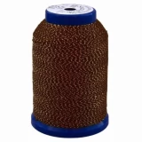 Exquisite Snazzy Lok Serger Thread - A760514 Brown 1000M Spool