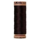 Silk Finish Cotton 40wt 150m 5ct VERY DARK BROWN BOX05