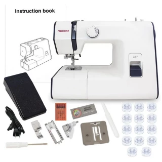 Necchi EV7 Compact Sewing Machine With a Free Accessories Bundle