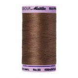 Silk Finish Cotton 50wt 500m 5ct ESPRESSO BOX05