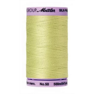 Silk Finish Cotton 50wt 500m 5ct SPRING GREEN BOX05