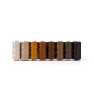 Designer Sewing Pk 8 Spool Brown