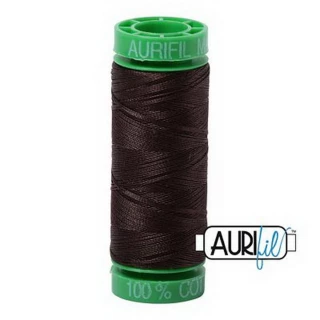 Cotton Mako 40wt 150m Box of 10 DARK BROWN