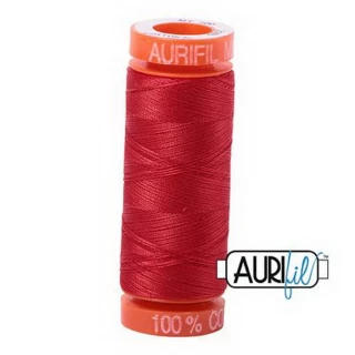 Cotton Mako 50wt 200m Box of 10 LOBSTER RED