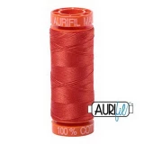 Cotton Mako 50wt 200m Box of 10 RED ORANGE