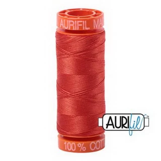 Cotton Mako 50wt 200m Box of 10 RED ORANGE