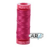 Aurifil Mako 12wt 55yd Red Plum