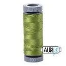 Aurifil Mako Cotton 28wt 110 yds FERN GREEN