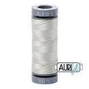 Aurifil Mako Cotton 28wt 110 yds LIGHT GREY GREEN