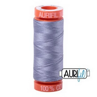 Aurifil Cotton Mako 50wt 200m Pack of 10 GRAY VIOLET