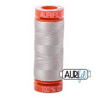 Aurifil Cotton Mako 50wt 200m Pack of 10 MOONDUST