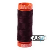 Aurifil Cotton Mako 50wt 200m Pack of 10 VERY DARK BROWN