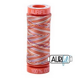 Aurifil Cotton Mako Vari 50wt 200m Pack of 10 DESERT DAWN