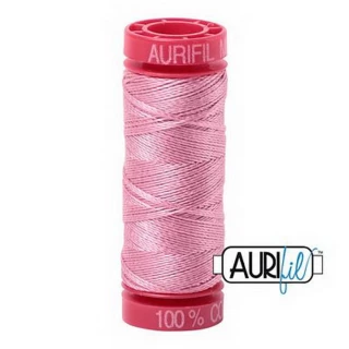 Aurifil Mako 12wt 55yd Antique Rose