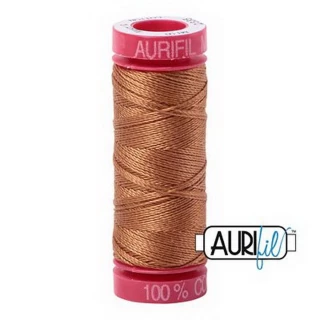 Aurifil Mako 12wt 55yd Light Cinnamon