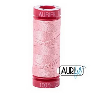 Aurifil Mako 12wt 55yd Lt Peony