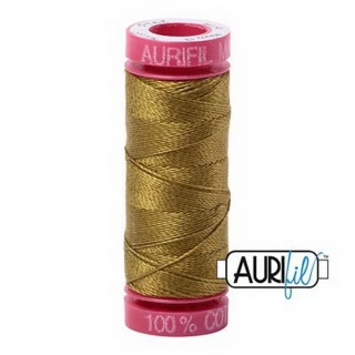 Aurifil Mako 12wt 55yd Medium Olive