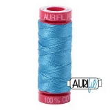 Aurifil Mako 12wt 55yd Medium Teal