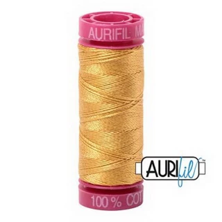 Aurifil Mako 12wt 55yd Tarnished Gold