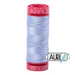 Aurifil Mako 12wt 55yd Very Light Delft