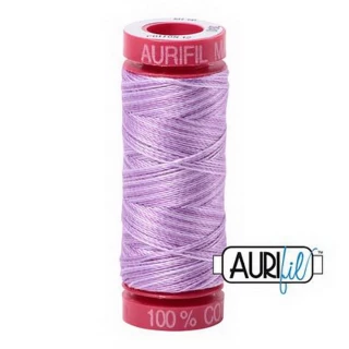 Aurifil Mako 12wt Var 55yd French Lilac