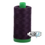 Aurifil Cotton Mako Thread 40wt 1000m Box of 6 AUBERGINE