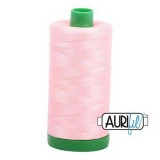 Aurifil Cotton Mako Thread 40wt 1000m Box of 6 BLUSH