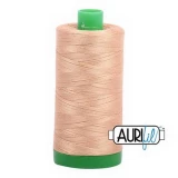 Aurifil Cotton Mako Thread 40wt 1000m Box of 6 CASHMERE