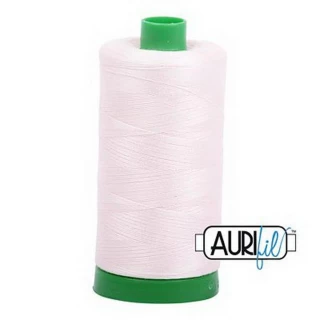 Aurifil Cotton Mako Thread 40wt 1000m Box of 6 OYSTER