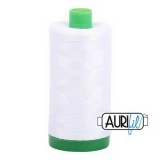 Aurifil Cotton Mako Thread 40wt 1000m Box of 6 WHITE