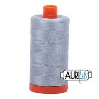 Aurifil Cotton Mako Thread 50wt 1300m Box of 6 ARCTIC SKY