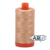 Aurifil Cotton Mako Thread 50wt 1300m Box of 6 CASHMERE