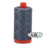 Aurifil Cotton Mako Thread 50wt 1300m Box of 6 GRAY