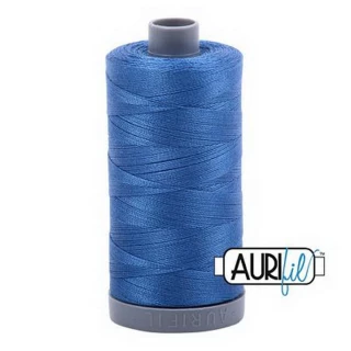 Aurifil Cotton Mako Thread 28wt 820yd 6ct DELFT BLUE