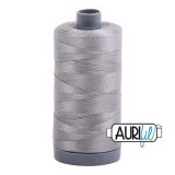 Aurifil Cotton Mako Thread 28wt 820yd 6ct STAINLESS STEEL