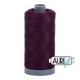 Aurifil Cotton Mako Thread 28wt 820yd 6ct VERY DK EGGPLANT