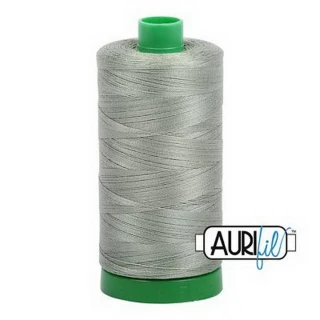 Aurifil Cotton Mako Thread 40wt 1000m 6ct MILITARY GREEN