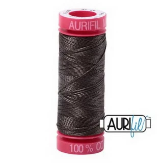 Aurifil Mako 12wt 55yd Asphalt