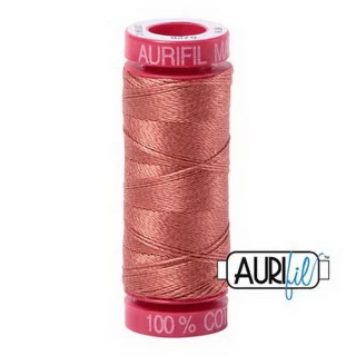 Aurifil Mako 12wt 55yd Cinnabar