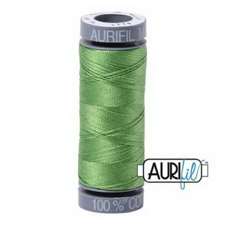 Aurifil Mako Cotton 28wt 110 yds GRASS GREEN